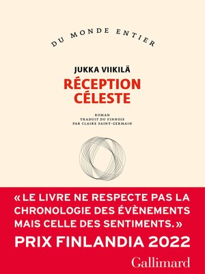 cover image of Réception céleste